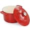 Martha Stewart 7qt. Enameled Cast Iron Dutch Oven with Lid